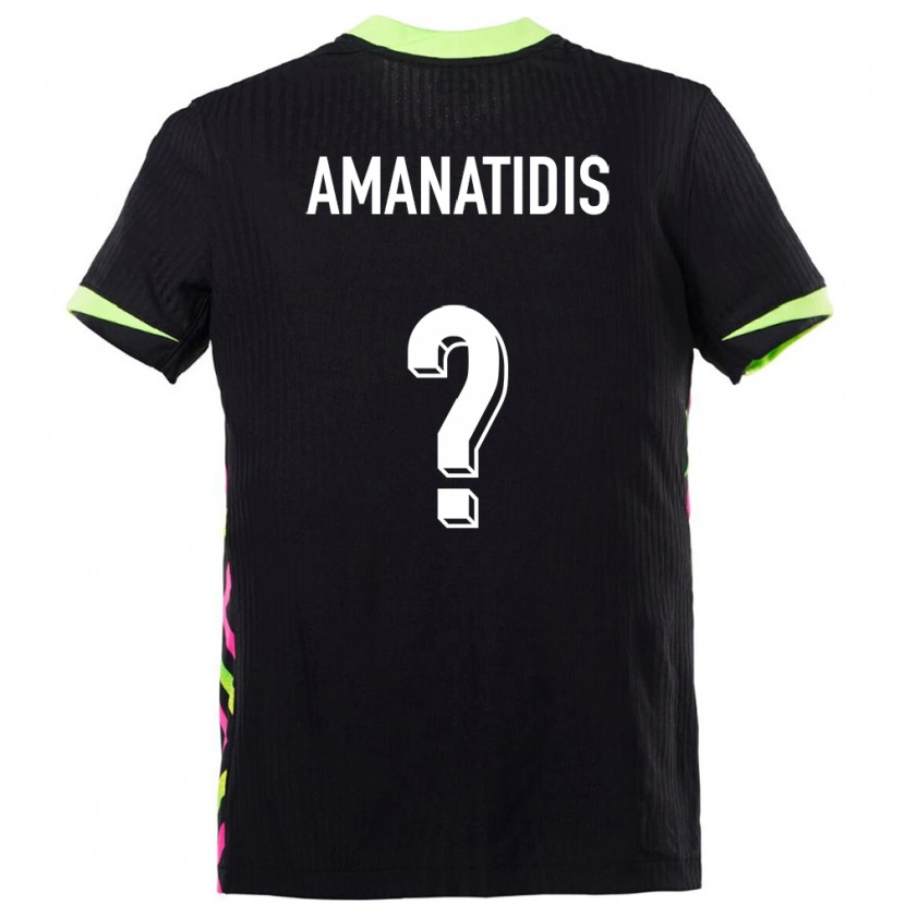 Danxen Herren Australien Nathan Amanatidis #0 Dunkelblau Auswärtstrikot Trikot 24-26 T-Shirt Schweiz