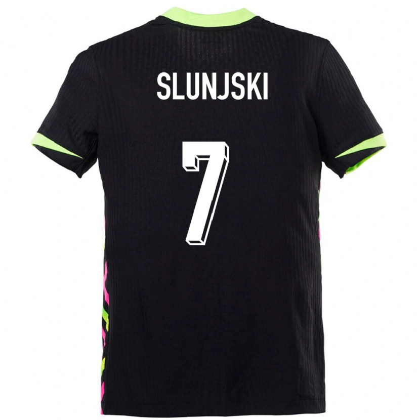 Danxen Herren Australien Noah Slunjski #7 Dunkelblau Auswärtstrikot Trikot 24-26 T-Shirt Schweiz