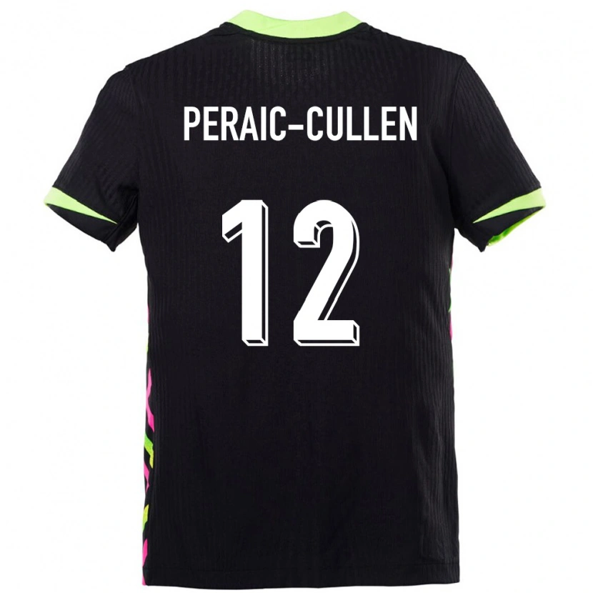 Danxen Herren Australien Dylan Peraić-Cullen #12 Dunkelblau Auswärtstrikot Trikot 24-26 T-Shirt Schweiz