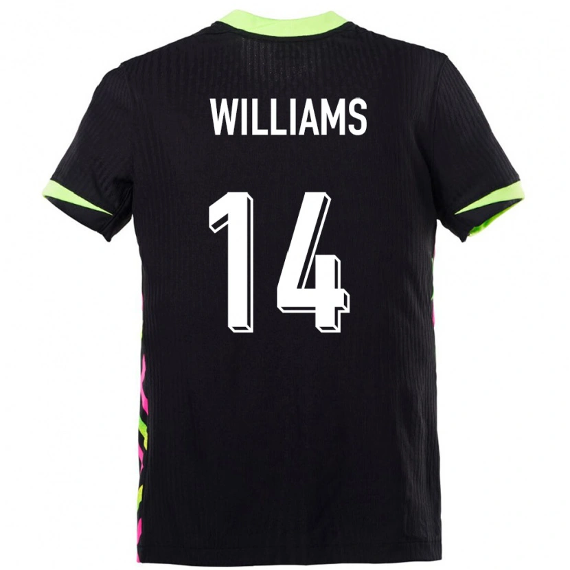 Danxen Herren Australien Tyler Williams #14 Dunkelblau Auswärtstrikot Trikot 24-26 T-Shirt Schweiz