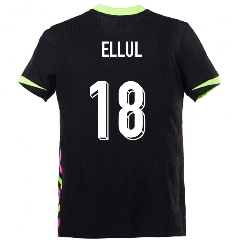 Danxen Herren Australien Noah Ellul #18 Dunkelblau Auswärtstrikot Trikot 24-26 T-Shirt Schweiz