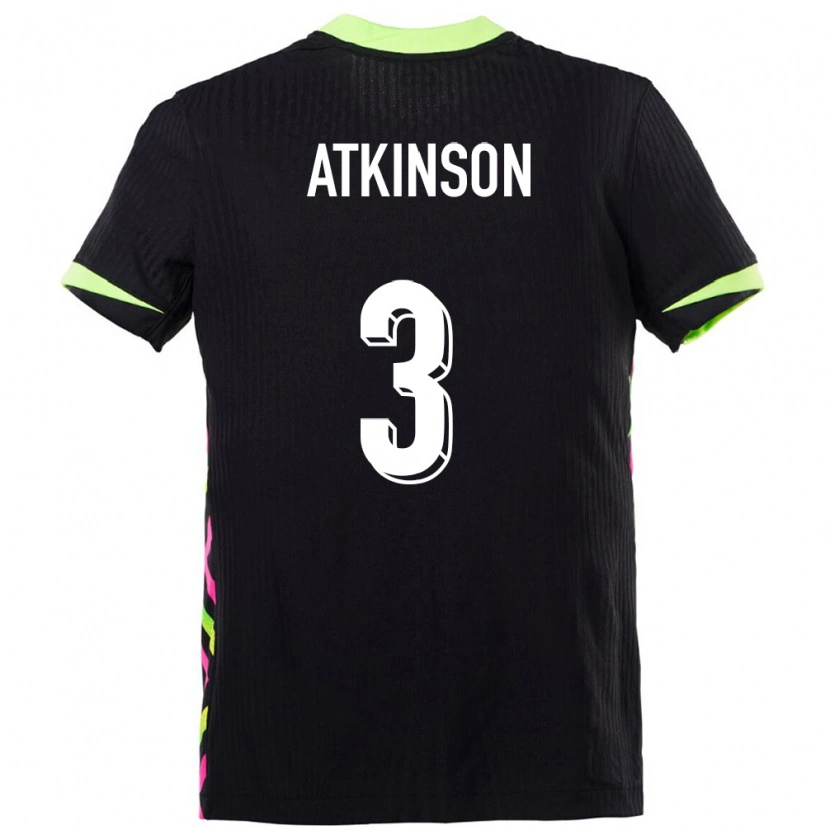 Danxen Herren Australien Nathaniel Atkinson #3 Dunkelblau Auswärtstrikot Trikot 24-26 T-Shirt Schweiz