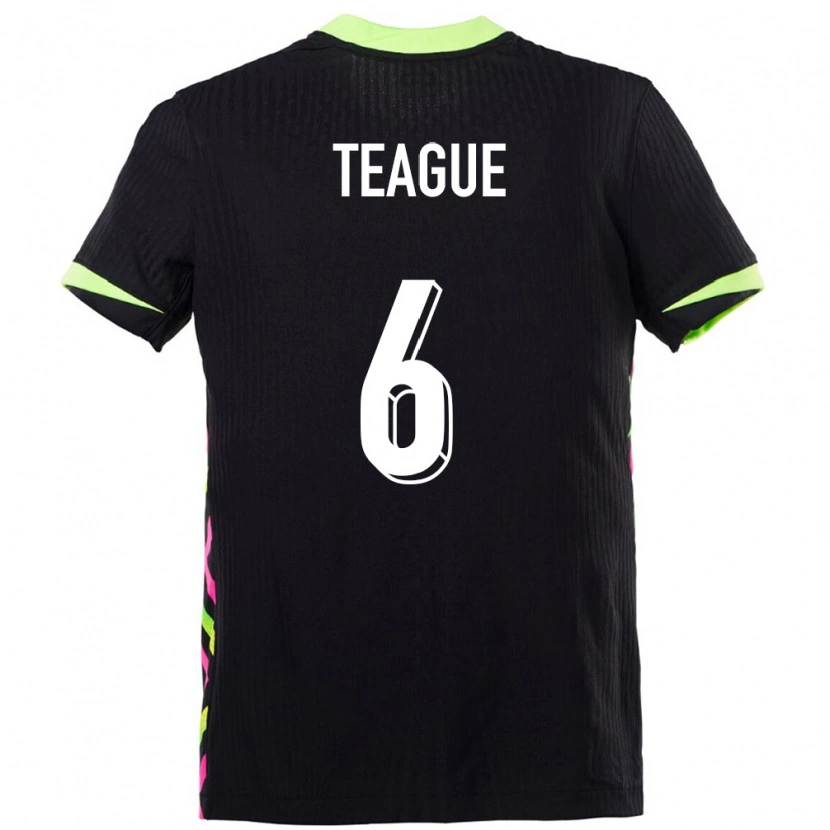 Danxen Herren Australien Ryan Teague #6 Dunkelblau Auswärtstrikot Trikot 24-26 T-Shirt Schweiz