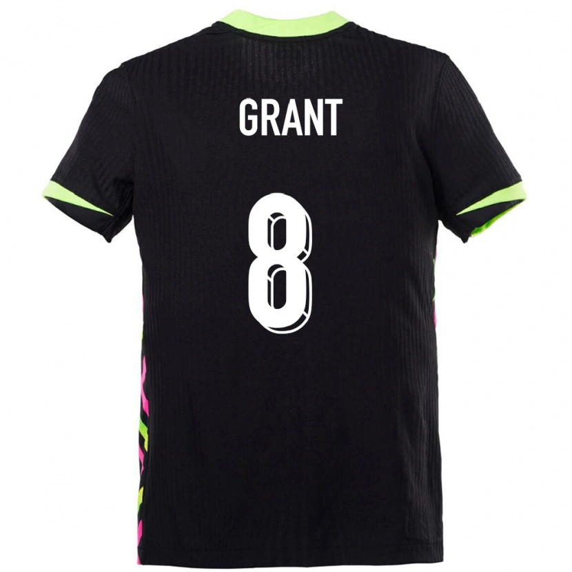 Danxen Herren Australien Charlotte Grant #8 Dunkelblau Auswärtstrikot Trikot 24-26 T-Shirt Schweiz