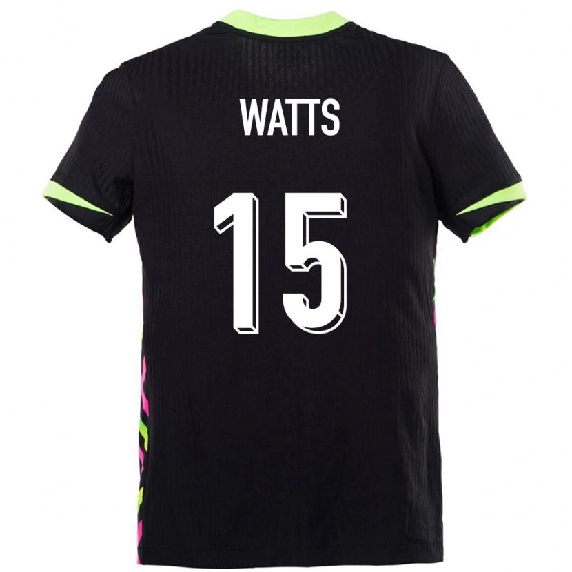 Danxen Herren Australien Caleb Watts #15 Dunkelblau Auswärtstrikot Trikot 24-26 T-Shirt Schweiz