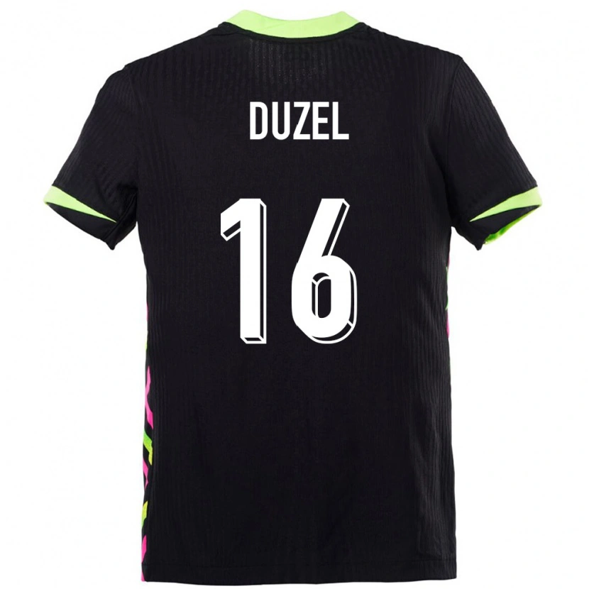 Danxen Herren Australien Luke Duzel #16 Dunkelblau Auswärtstrikot Trikot 24-26 T-Shirt Schweiz
