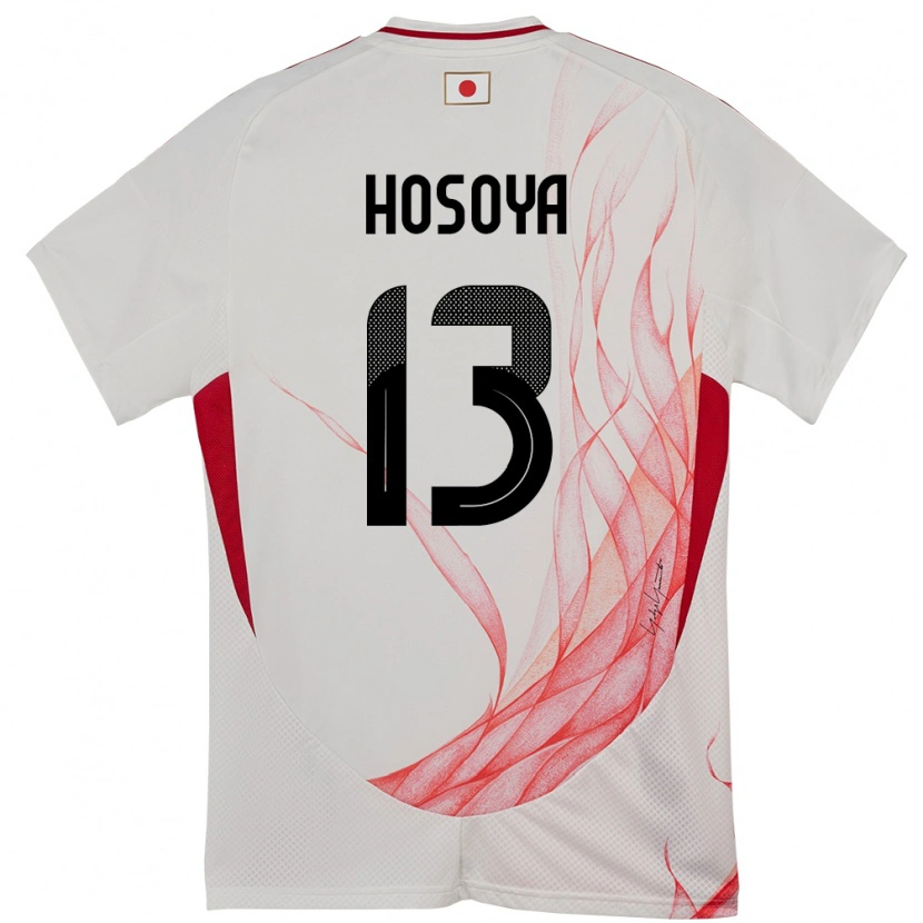 Danxen Herren Japan Mao Hosoya #13 Weiß Auswärtstrikot Trikot 24-26 T-Shirt Schweiz