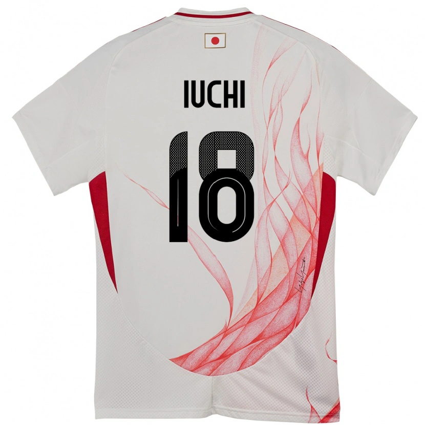Danxen Herren Japan Yosuke Iuchi #18 Weiß Auswärtstrikot Trikot 24-26 T-Shirt Schweiz