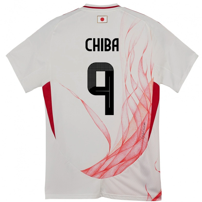 Danxen Herren Japan Kanta Chiba #9 Weiß Auswärtstrikot Trikot 24-26 T-Shirt Schweiz