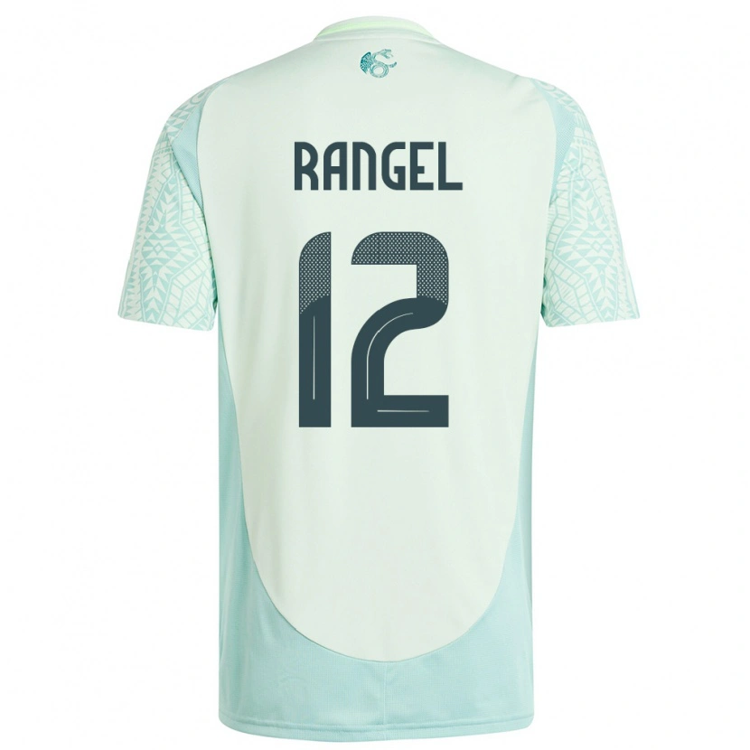 Danxen Herren Mexiko Raúl Rangel #12 Leinengrün Auswärtstrikot Trikot 24-26 T-Shirt Schweiz