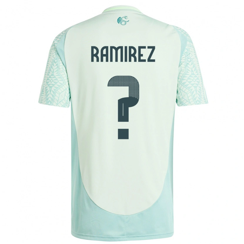Danxen Herren Mexiko Diego Ramirez #0 Leinengrün Auswärtstrikot Trikot 24-26 T-Shirt Schweiz