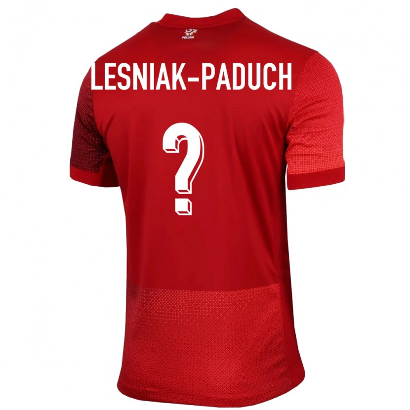 Danxen Herren Polen Nikodem Lesniak-Paduch #0 Rot Auswärtstrikot Trikot 24-26 T-Shirt Schweiz