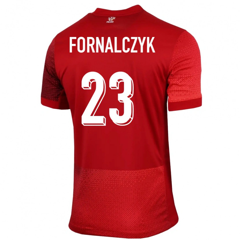 Danxen Herren Polen Mariusz Fornalczyk #23 Rot Auswärtstrikot Trikot 24-26 T-Shirt Schweiz