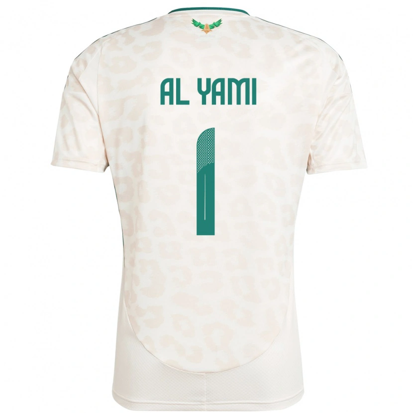 Danxen Herren Saudi-Arabien Mohammed Al-Yami #1 Weiß Auswärtstrikot Trikot 24-26 T-Shirt Schweiz