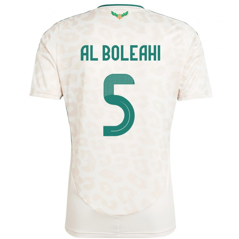 Danxen Herren Saudi-Arabien Ali Al-Bulayhi #5 Weiß Auswärtstrikot Trikot 24-26 T-Shirt Schweiz