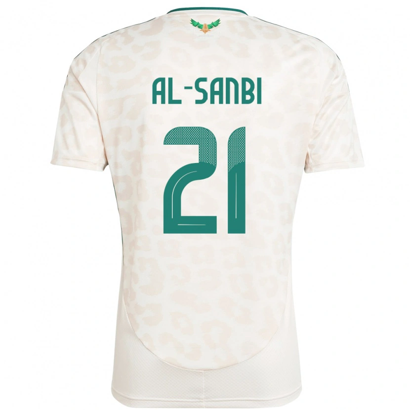 Danxen Herren Saudi-Arabien Abdulrahman Al-Sanbi #21 Weiß Auswärtstrikot Trikot 24-26 T-Shirt Schweiz