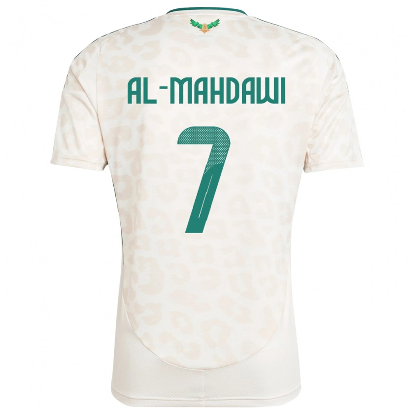 Danxen Herren Saudi-Arabien Ali Al-Mahdawi #7 Weiß Auswärtstrikot Trikot 24-26 T-Shirt Schweiz