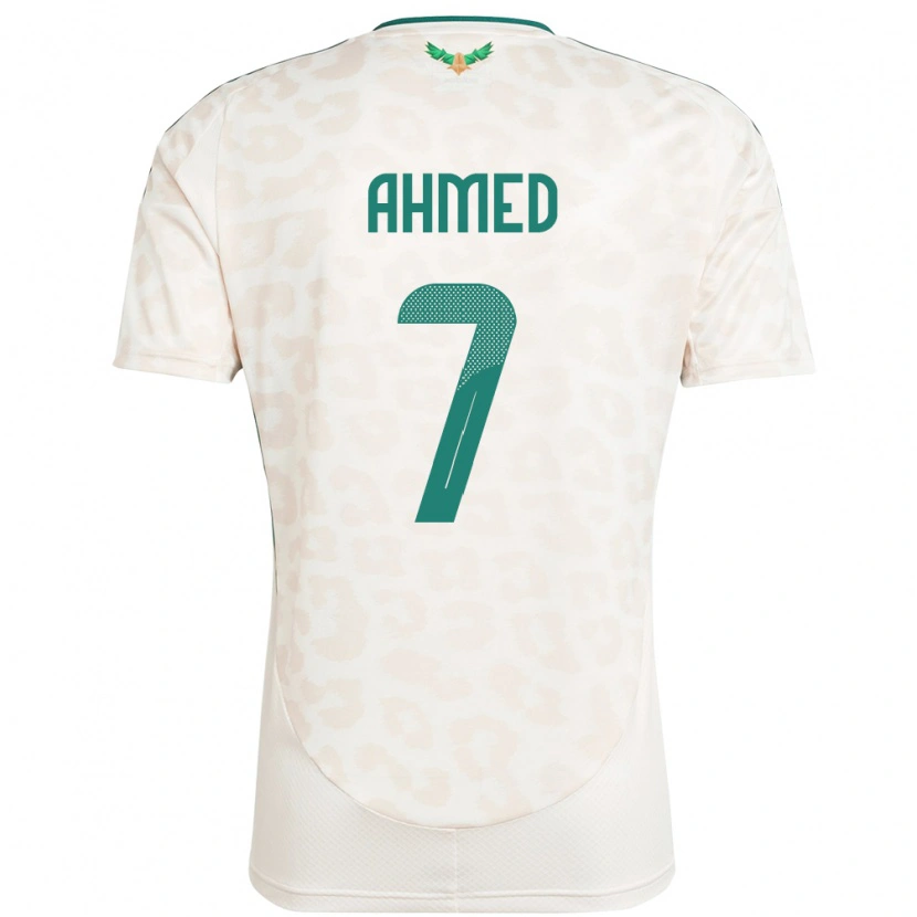 Danxen Herren Saudi-Arabien Thari Ahmed #7 Weiß Auswärtstrikot Trikot 24-26 T-Shirt Schweiz