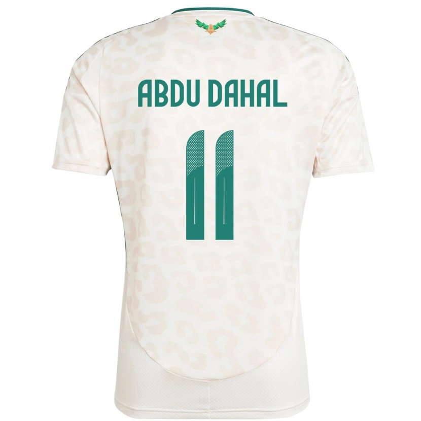 Danxen Herren Saudi-Arabien Sabri Abdu Dahal #11 Weiß Auswärtstrikot Trikot 24-26 T-Shirt Schweiz