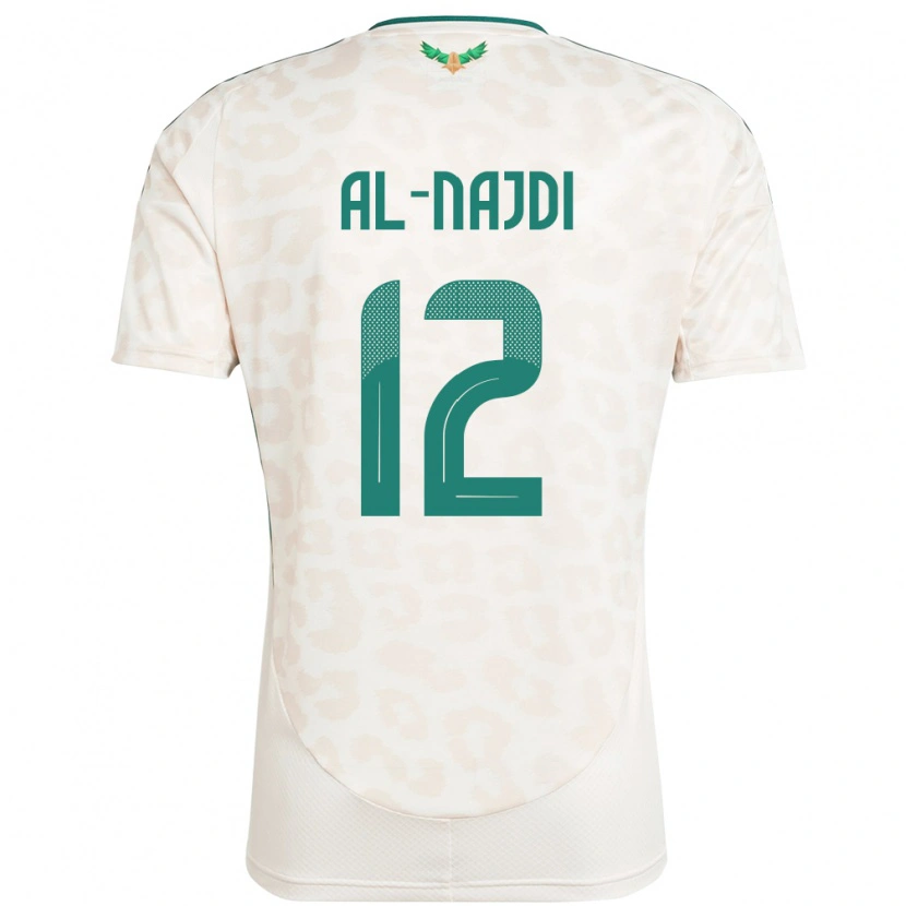Danxen Herren Saudi-Arabien Salem Al-Najdi #12 Weiß Auswärtstrikot Trikot 24-26 T-Shirt Schweiz