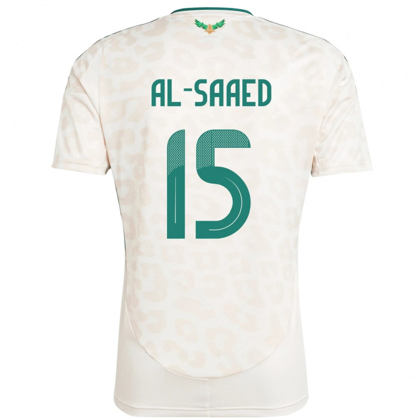 Danxen Herren Saudi-Arabien Turki Abdullah Al-Saaed #15 Weiß Auswärtstrikot Trikot 24-26 T-Shirt Schweiz