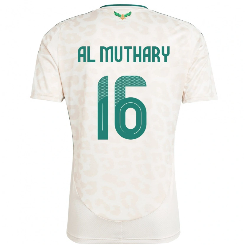 Danxen Herren Saudi-Arabien Saad Al-Mutairi #16 Weiß Auswärtstrikot Trikot 24-26 T-Shirt Schweiz