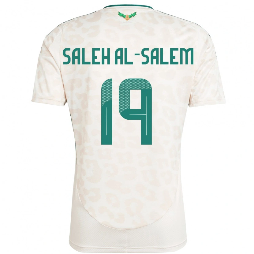 Danxen Herren Saudi-Arabien Yousef Saleh Al-Salem #19 Weiß Auswärtstrikot Trikot 24-26 T-Shirt Schweiz