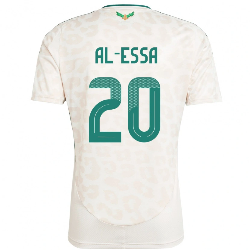 Danxen Herren Saudi-Arabien Karam Al-Essa #20 Weiß Auswärtstrikot Trikot 24-26 T-Shirt Schweiz