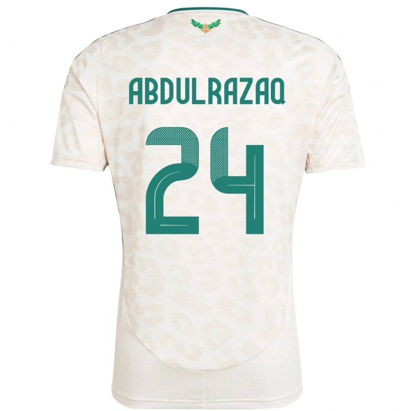 Danxen Herren Saudi-Arabien Aseel Abdulrazaq #24 Weiß Auswärtstrikot Trikot 24-26 T-Shirt Schweiz