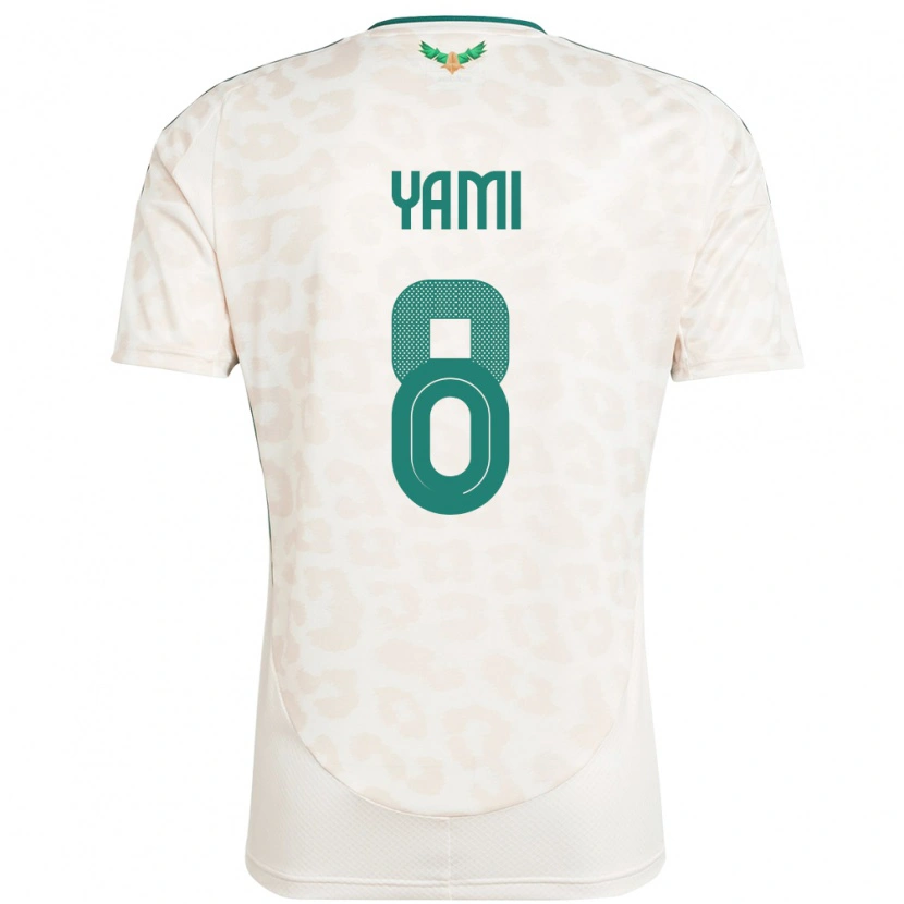Danxen Herren Saudi-Arabien Riyadh Yami #8 Weiß Auswärtstrikot Trikot 24-26 T-Shirt Schweiz