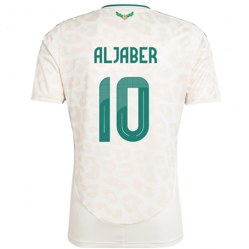Danxen Herren Saudi-Arabien Yassen Aljaber #10 Weiß Auswärtstrikot Trikot 24-26 T-Shirt Schweiz