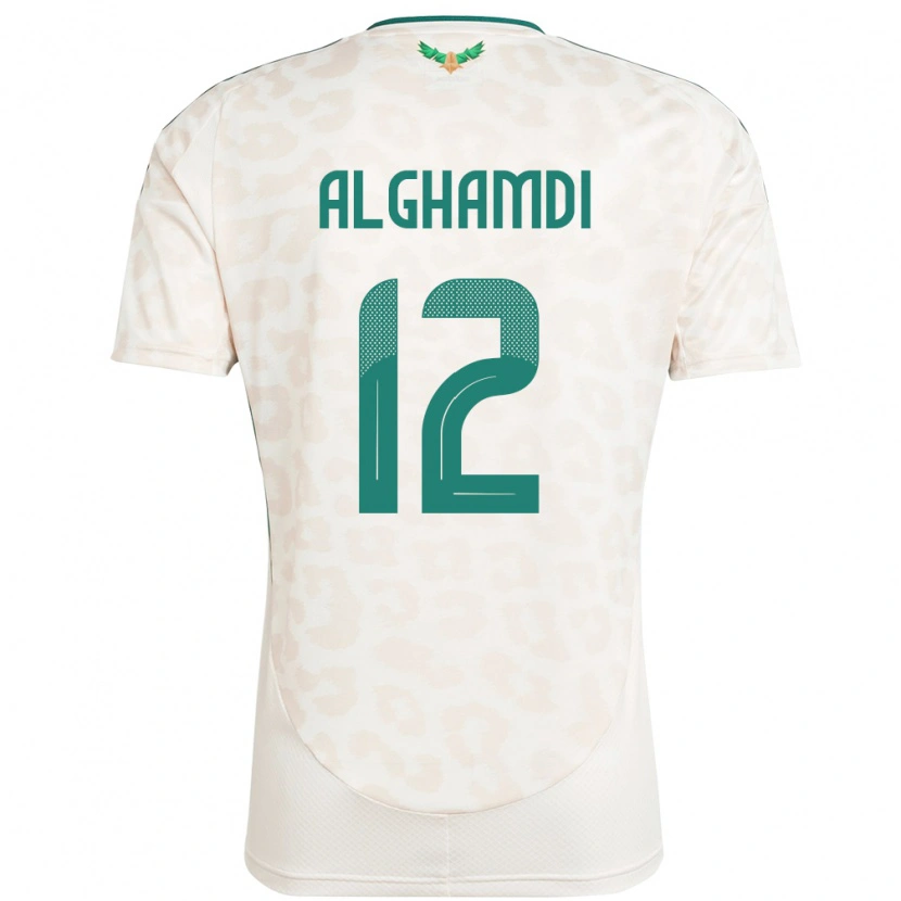 Danxen Herren Saudi-Arabien Faisal Alghamdi #12 Weiß Auswärtstrikot Trikot 24-26 T-Shirt Schweiz