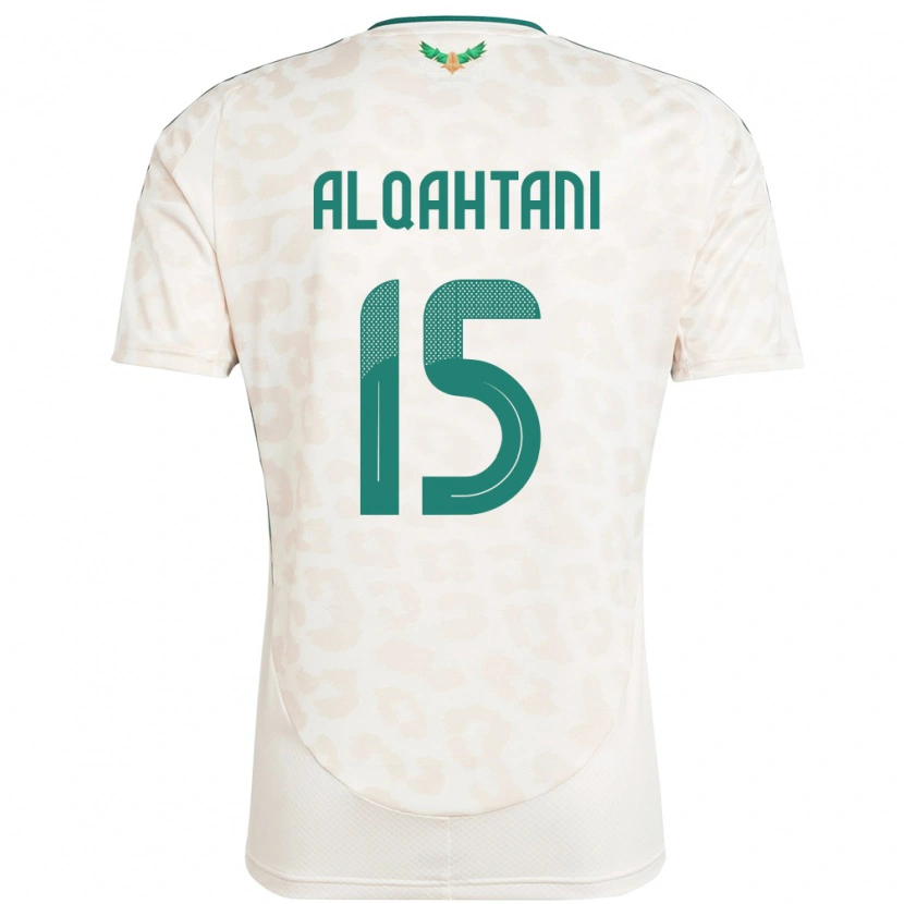 Danxen Herren Saudi-Arabien Mohammed Alqahtani #15 Weiß Auswärtstrikot Trikot 24-26 T-Shirt Schweiz