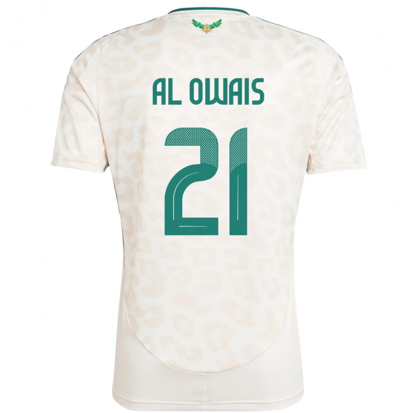 Danxen Herren Saudi-Arabien Mohammed Al Owais #21 Weiß Auswärtstrikot Trikot 24-26 T-Shirt Schweiz