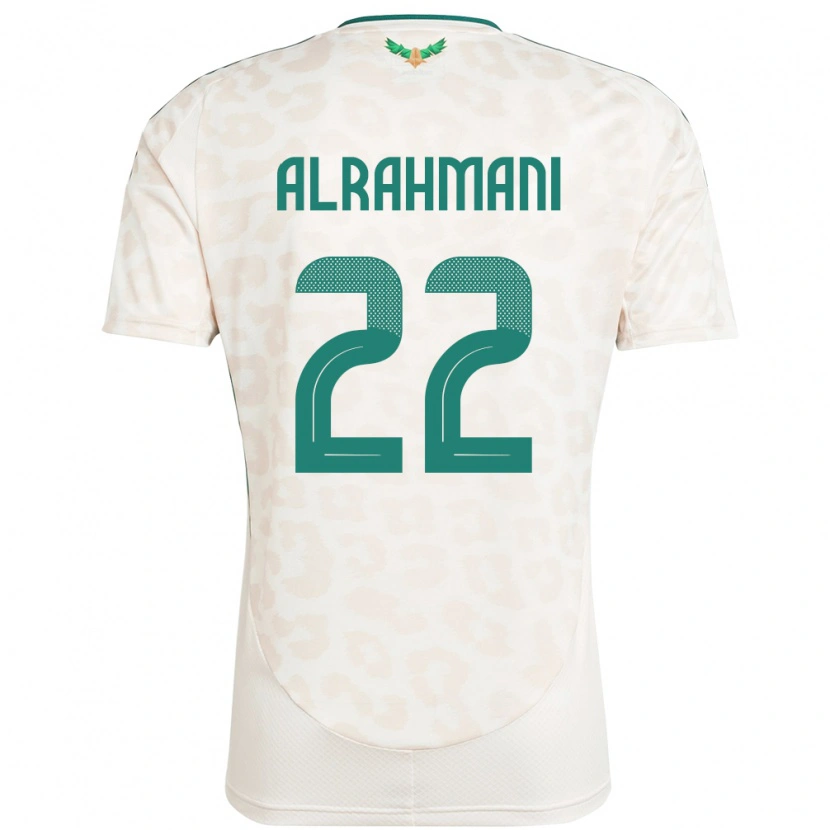 Danxen Herren Saudi-Arabien Saleh Alrahmani #22 Weiß Auswärtstrikot Trikot 24-26 T-Shirt Schweiz