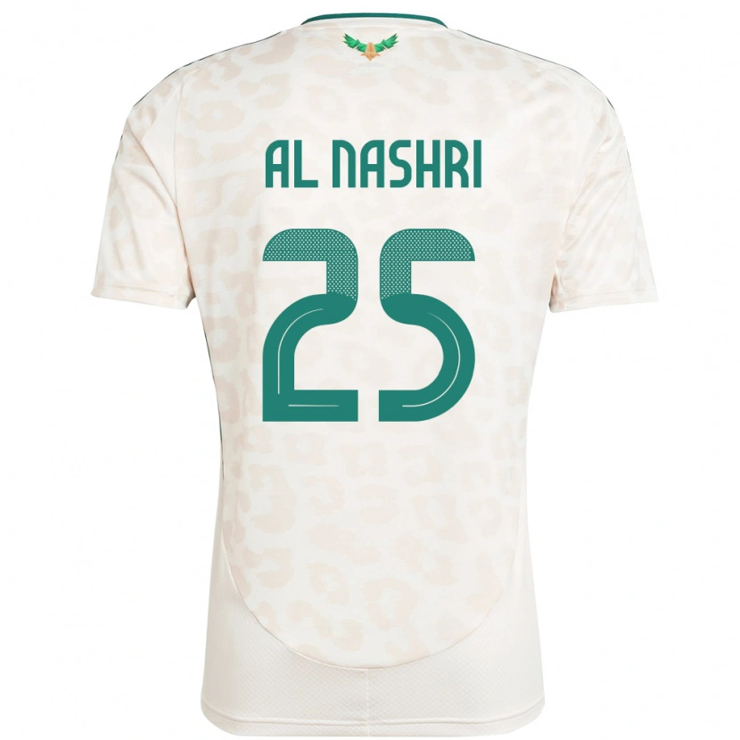 Danxen Herren Saudi-Arabien Awad Al Nashri #25 Weiß Auswärtstrikot Trikot 24-26 T-Shirt Schweiz