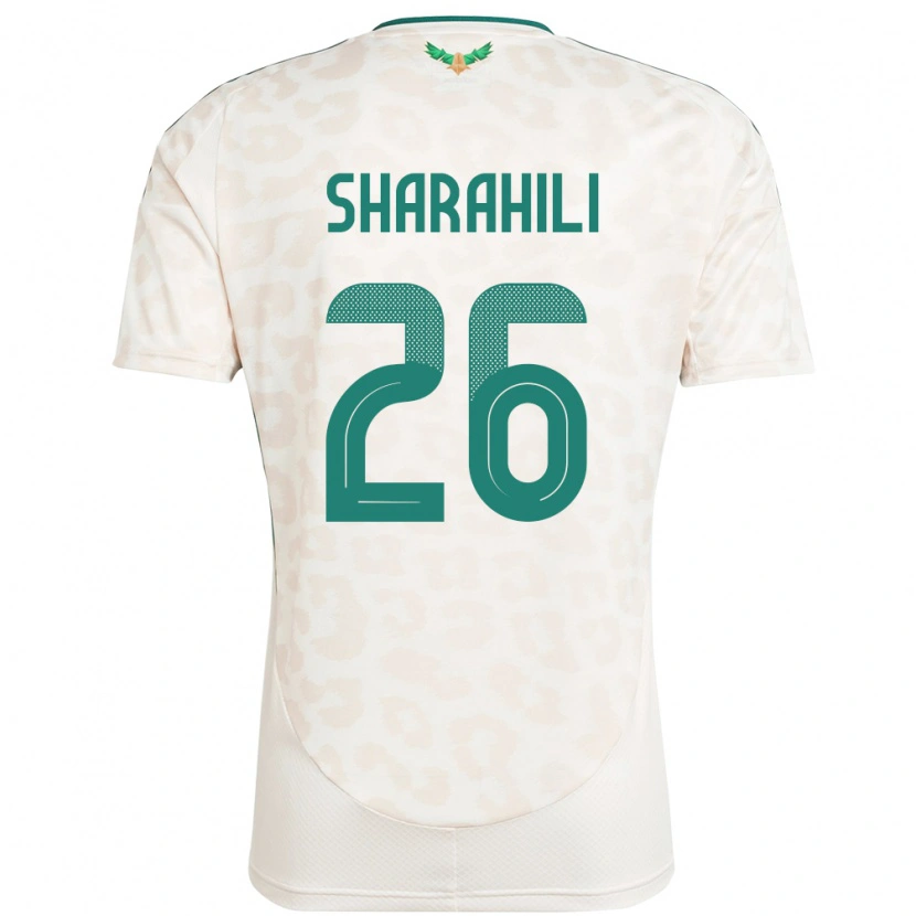 Danxen Herren Saudi-Arabien Riyadh Sharahili #26 Weiß Auswärtstrikot Trikot 24-26 T-Shirt Schweiz