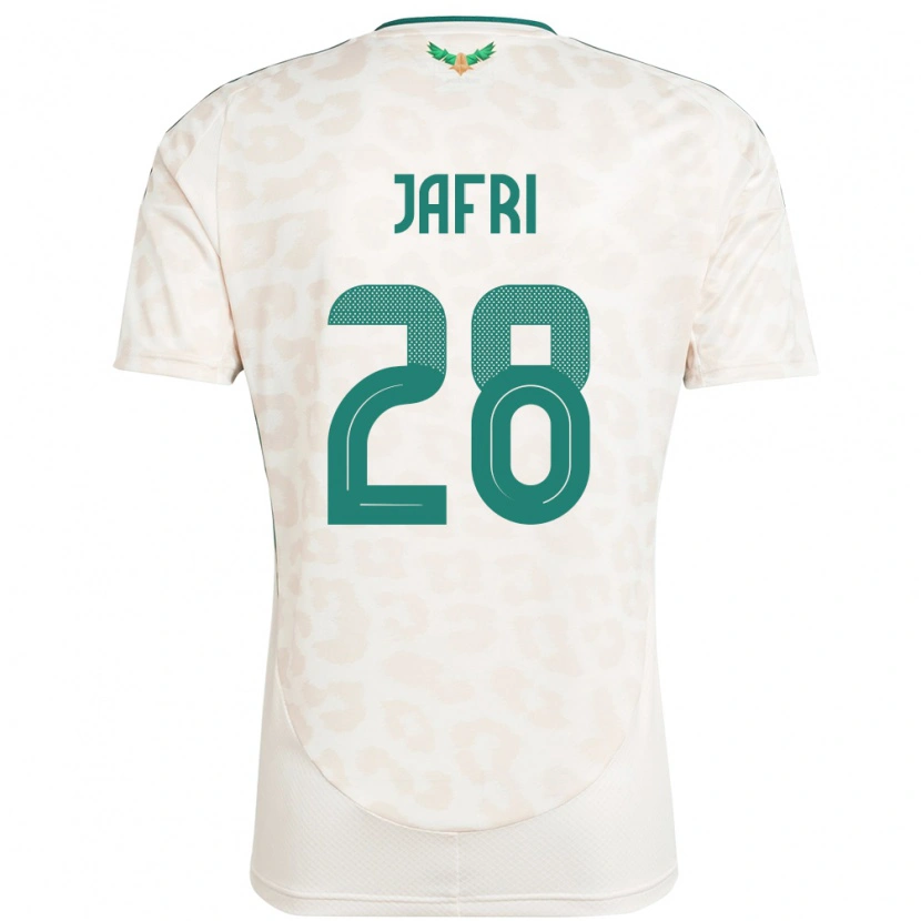 Danxen Herren Saudi-Arabien Farah Jafri #28 Weiß Auswärtstrikot Trikot 24-26 T-Shirt Schweiz