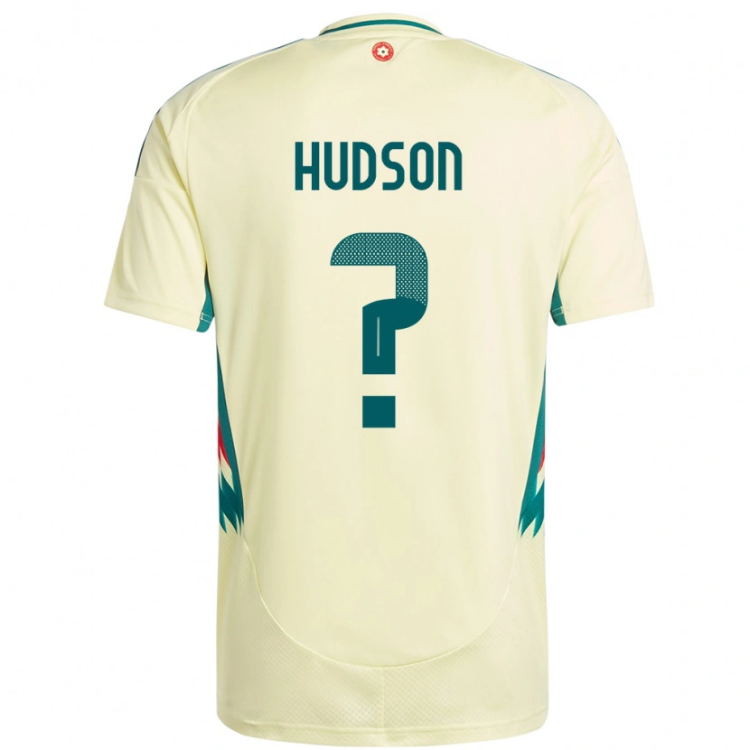 Danxen Herren Wales Max Hudson #0 Beige Gelb Auswärtstrikot Trikot 24-26 T-Shirt Schweiz