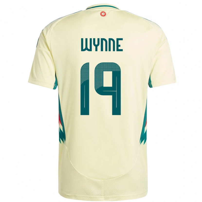 Danxen Herren Wales Megan Wynne #19 Beige Gelb Auswärtstrikot Trikot 24-26 T-Shirt Schweiz