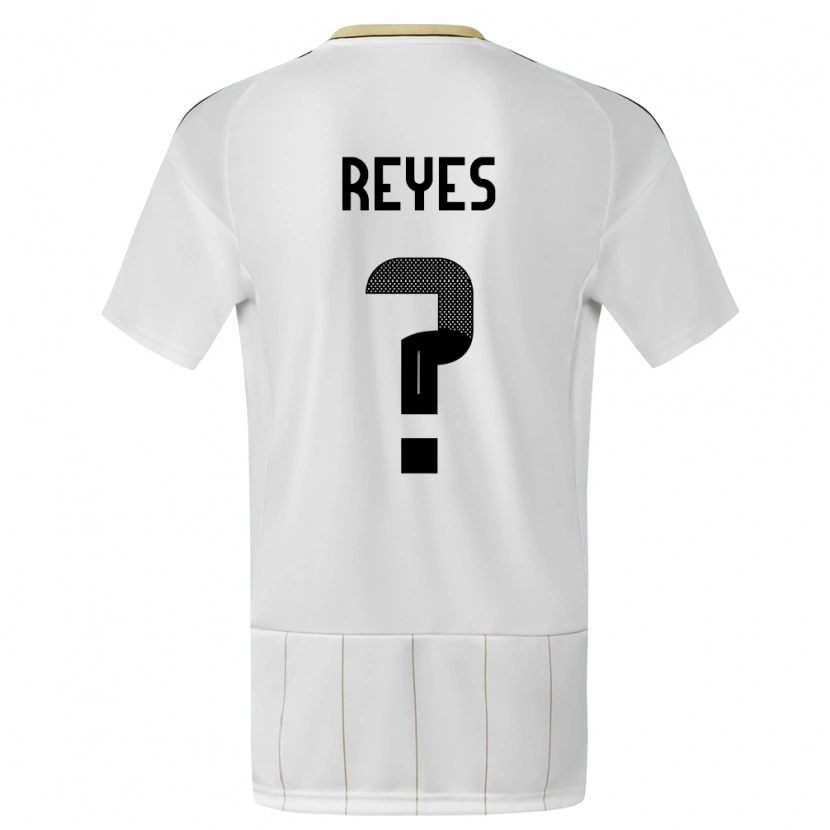 Danxen Herren Costa Rica Nery Reyes #0 Weiß Auswärtstrikot Trikot 24-26 T-Shirt Schweiz