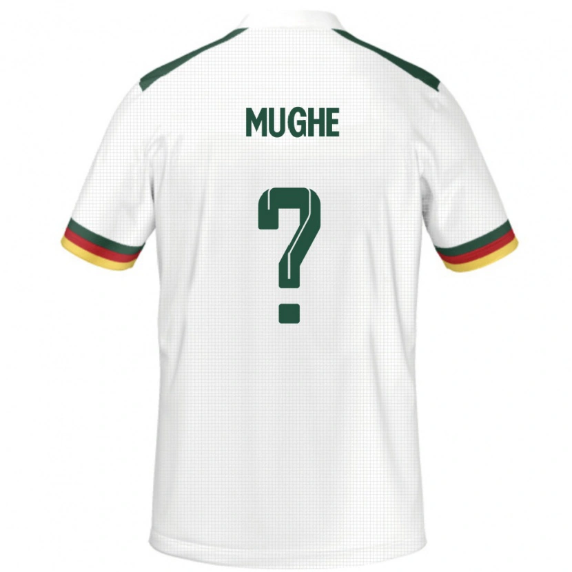 Danxen Herren Kamerun François Mughe #0 Weiß Auswärtstrikot Trikot 24-26 T-Shirt Schweiz