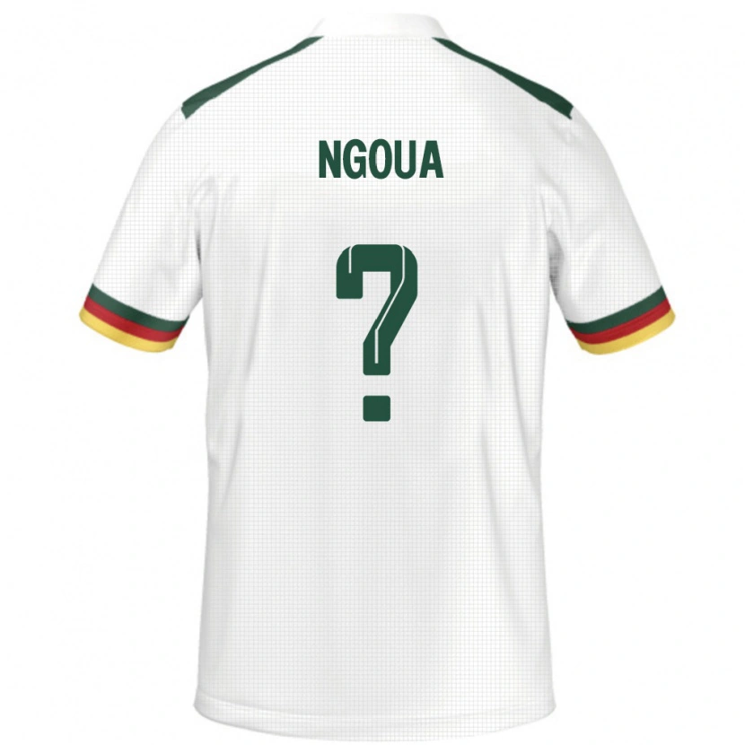 Danxen Herren Kamerun Boris Ngoua #0 Weiß Auswärtstrikot Trikot 24-26 T-Shirt Schweiz