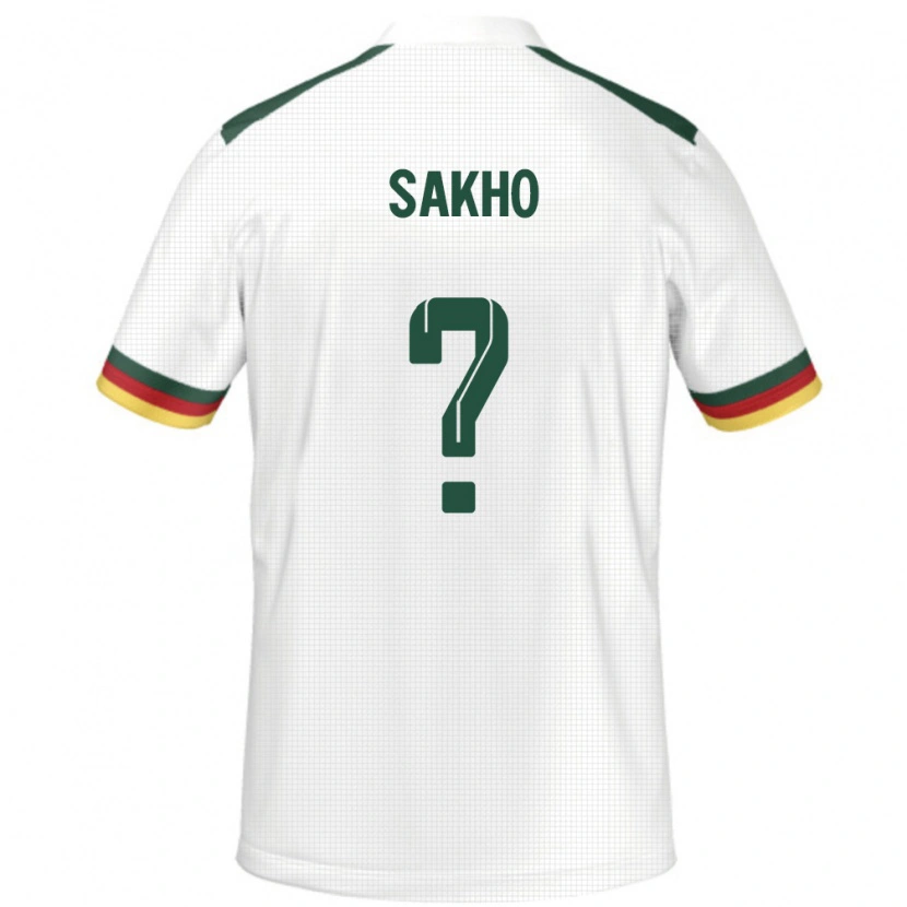 Danxen Herren Kamerun Tyrone Sakho #0 Weiß Auswärtstrikot Trikot 24-26 T-Shirt Schweiz