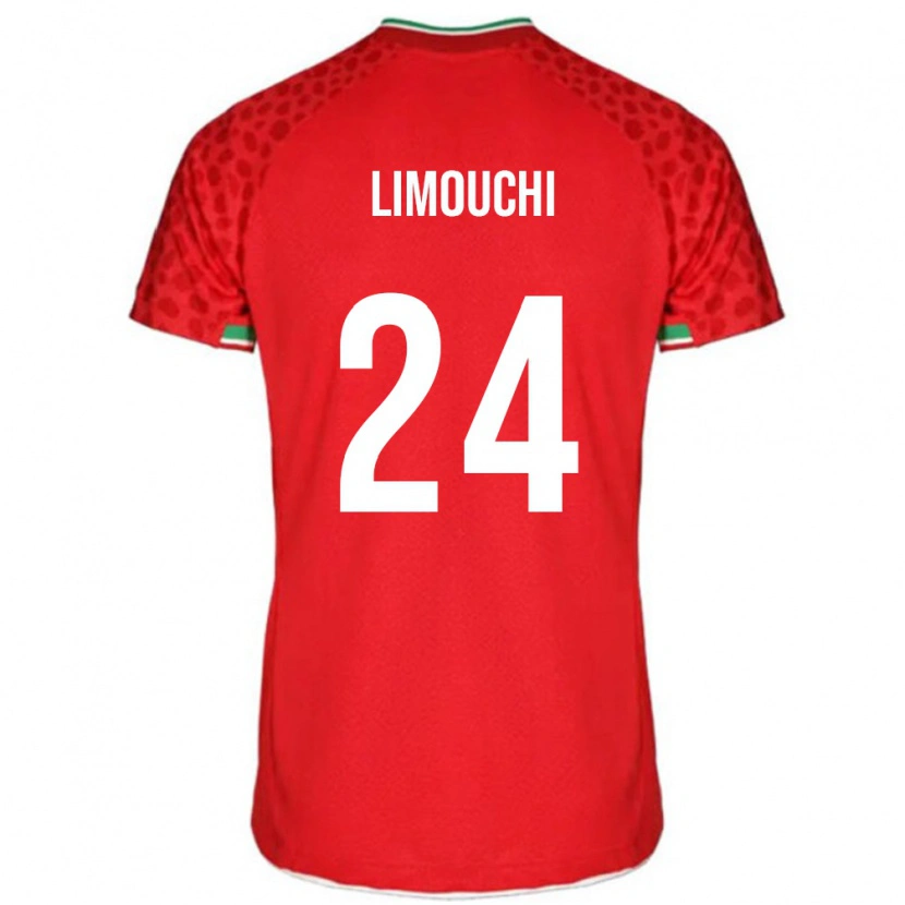 Danxen Herren Iran Mehdi Limouchi #24 Rot Auswärtstrikot Trikot 24-26 T-Shirt Schweiz