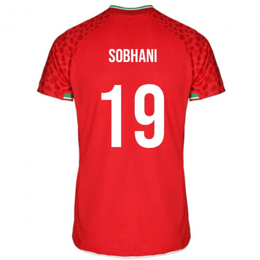 Danxen Herren Iran Ali Sobhani #19 Rot Auswärtstrikot Trikot 24-26 T-Shirt Schweiz