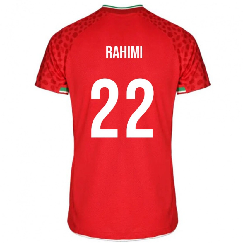 Danxen Herren Iran Farzad Rahimi #22 Rot Auswärtstrikot Trikot 24-26 T-Shirt Schweiz
