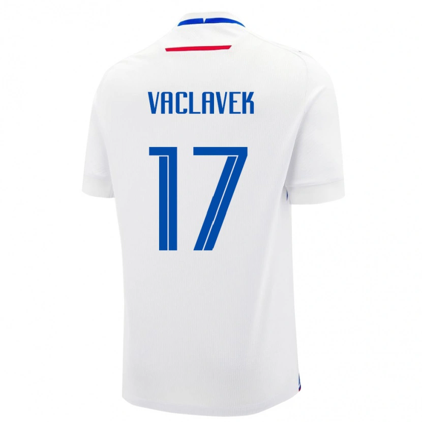 Danxen Herren Slowakei Marko Vaclavek #17 Weiß Auswärtstrikot Trikot 24-26 T-Shirt Schweiz