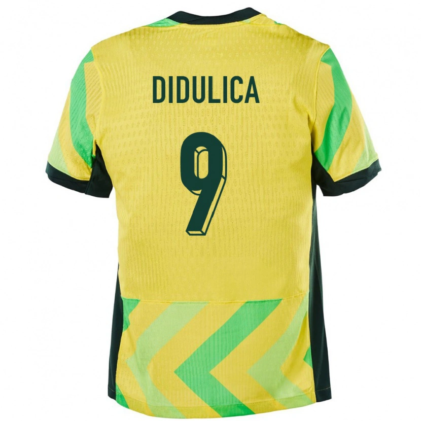 Danxen Damen Australien Anthony Didulica #9 Golden Heimtrikot Trikot 24-26 T-Shirt Schweiz