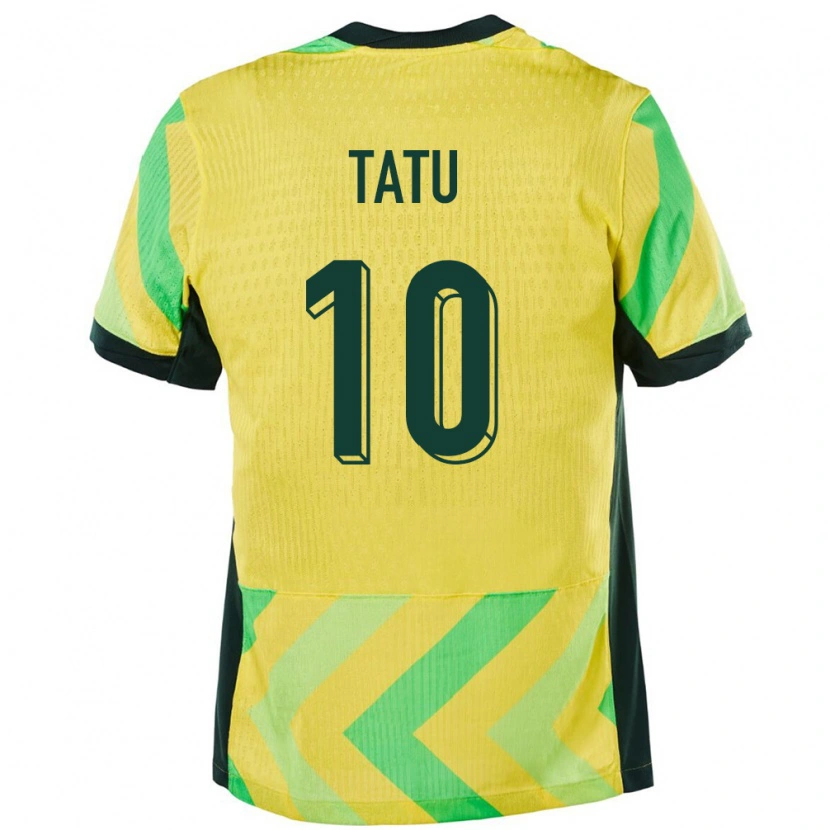 Danxen Damen Australien Amlani Tatu #10 Golden Heimtrikot Trikot 24-26 T-Shirt Schweiz